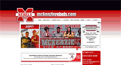 Desktop Screenshot of mckenzierebels.com