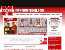 Tablet Screenshot of mckenzierebels.com